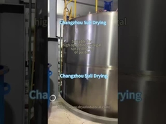 Certificato CE industriale per asciugatrice a spruzzo ad alta velocità a centrifuga della serie GPL